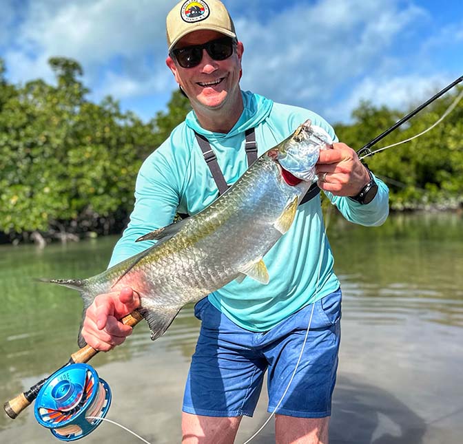 tarpon caught on fly in the lower keys